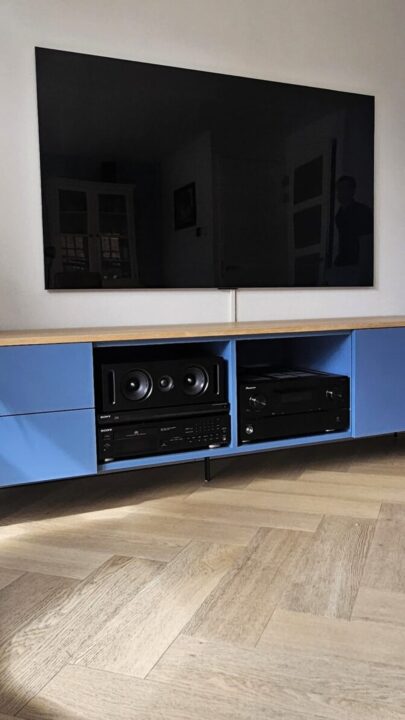 TV meubel van hout